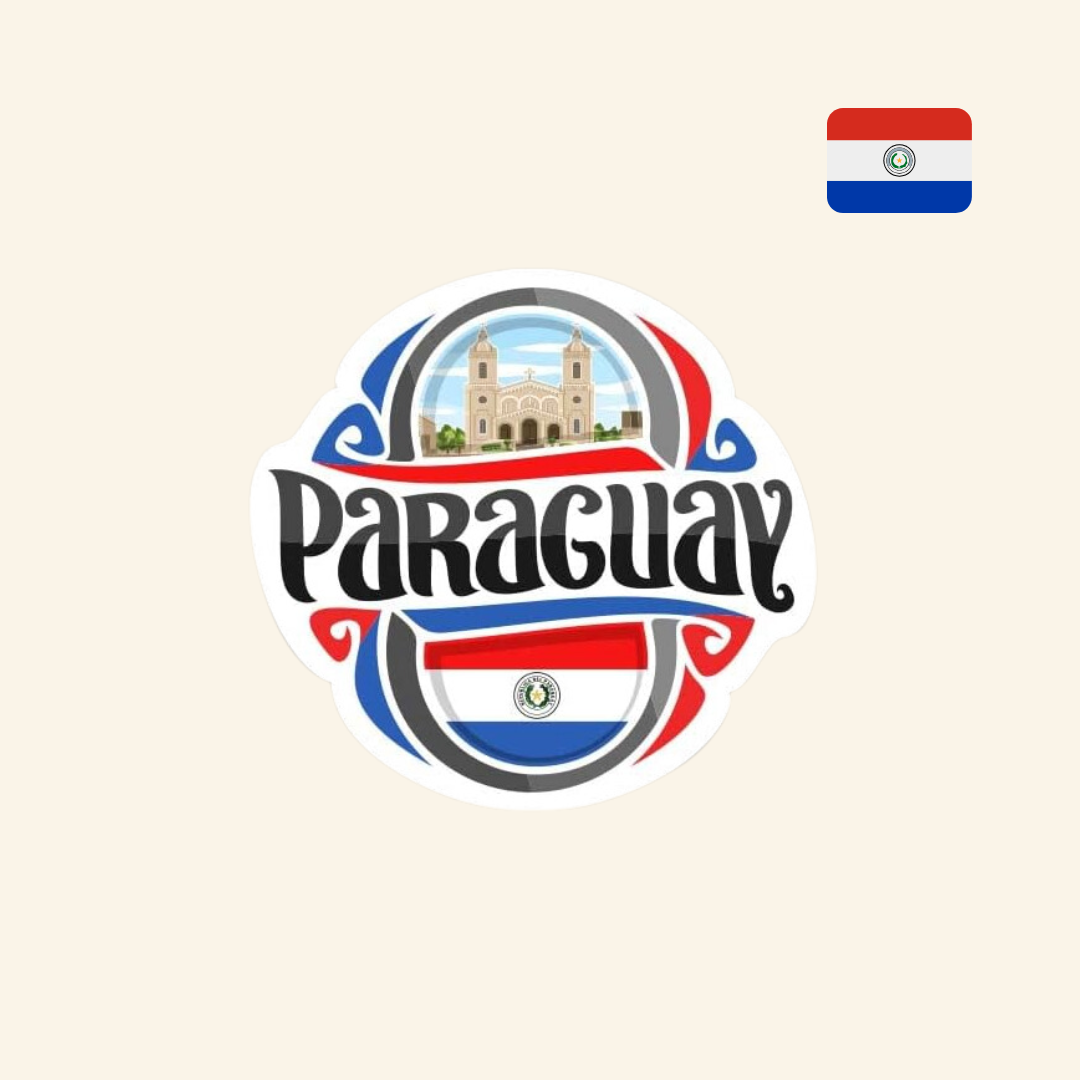 Paraguay Vinyl Sticker
