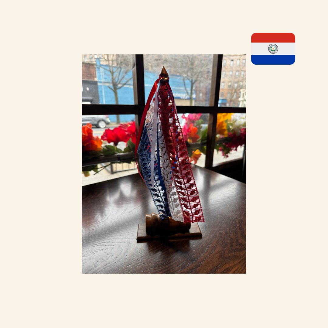 Nanduti Paraguay Flag