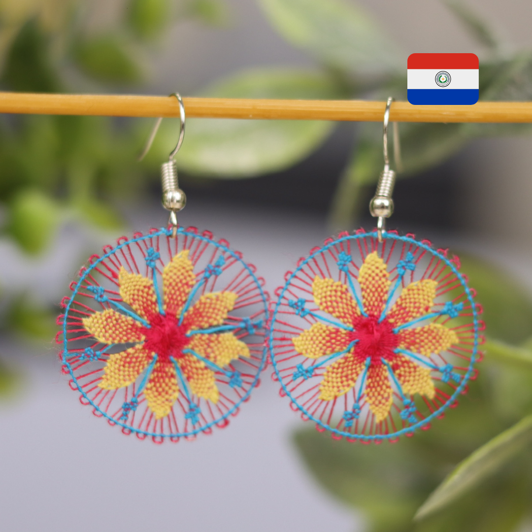 Ñanduti Earings
