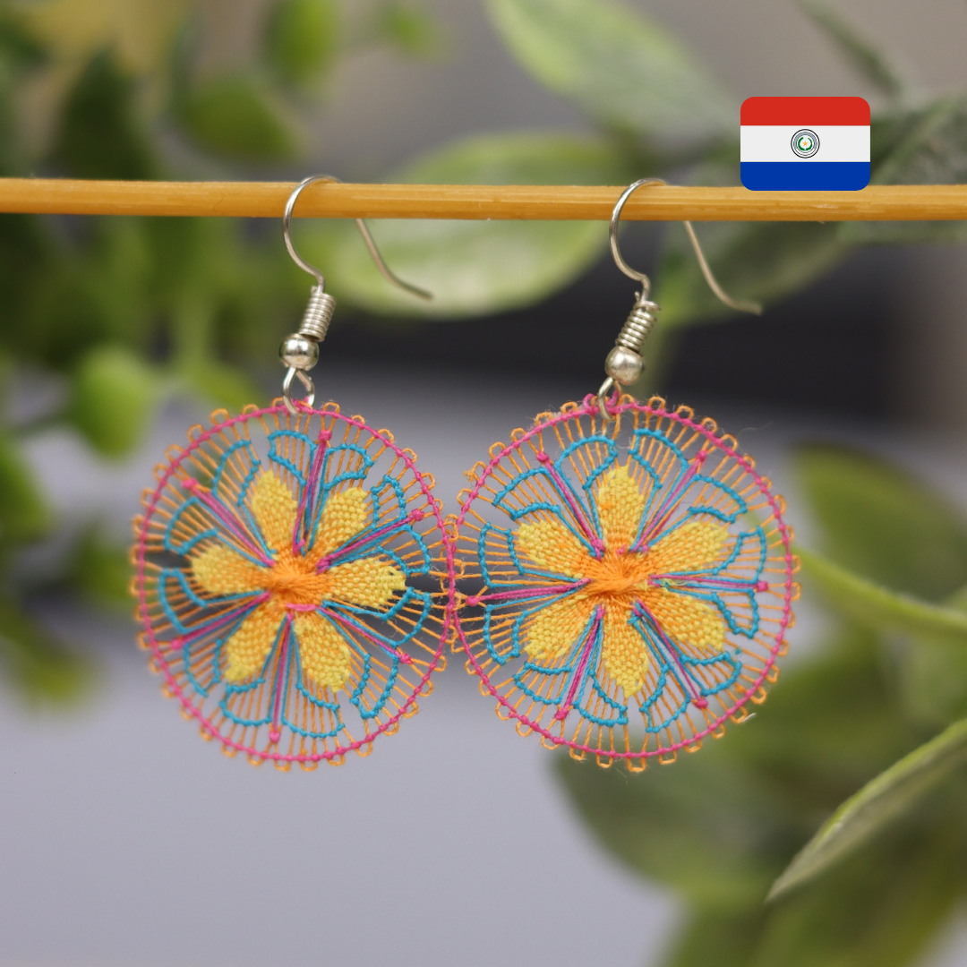 Ñanduti Earings