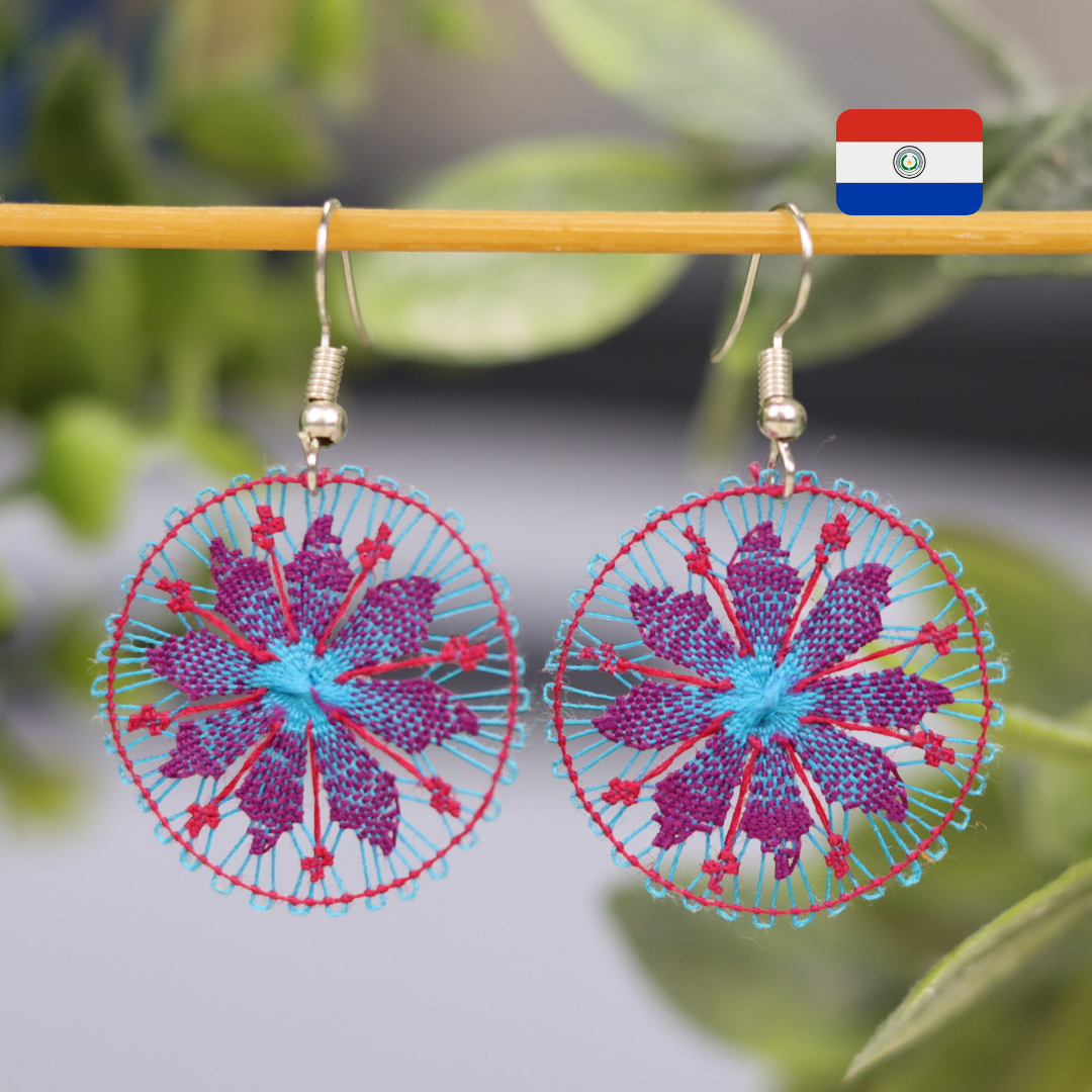 Ñanduti Earings